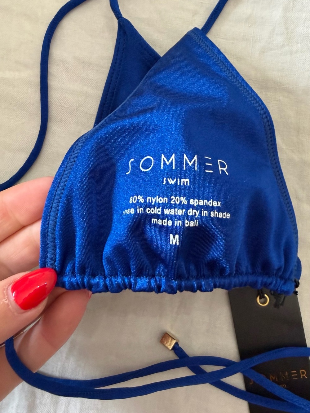 Sommer Swim Women's Royal Blue Bikini Set